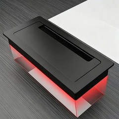 Computer square grommet insert Desk table cable tidy outlet USB Wire Cover