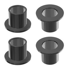 4Pcs 1517 Pom Flanged Sleeve Bearings 15mm ID x 17mm OD x 17mm Length for The…
