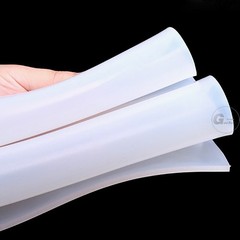 Clear Translucent Soft Silicone Rubber Sheet High Temp Mat Plate Various Size