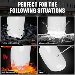 White Passenger Side Replacement Mirror Cover Cap Housing for 2011-2019 Toyot…