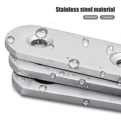 10 Pcs 1.5 inch Steel Corner Braces with Screws 90 Degree Right Angle L Bracket