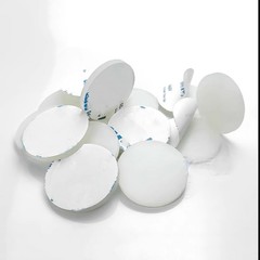 Self Adhesive Backed Round Silicone Discs Pads Disc Sealing Cushioning 2mm Thick