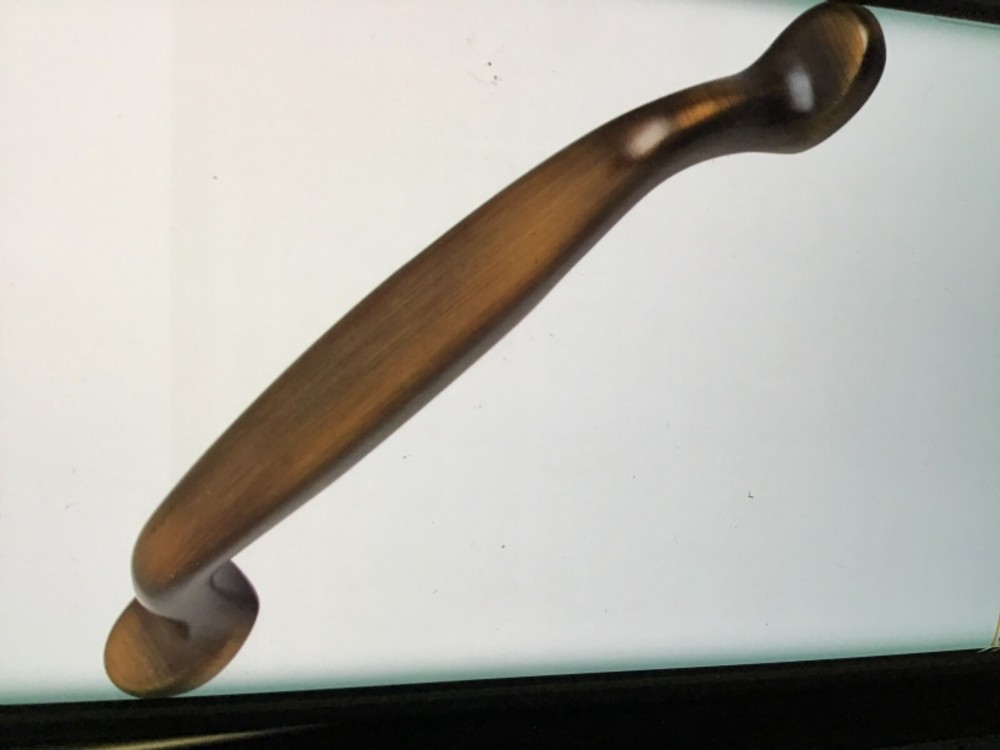 Stanley Cabinet Hardware Knob S805-325 3-3/4″ Spoon Pull in Antique Bronze