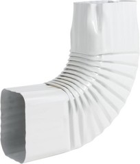 Downspout Gutter Elbows 2″x3″, Angle of 90 Degrees, Low Gloss Whiteï¼ˆStyle