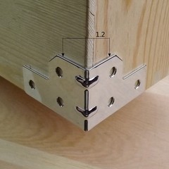 Reliable Angle Support Bracket for Flight Cases and Industrial Equipment
