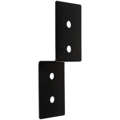 1219BC 2″ x 3″ x 9-1/2″ Indio Joist Tie – Black