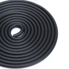 Sponge Cord Black Foam EPDM Rubber Gasket Trim Seal 5 6 7 8 9 10 12 14 16-20mm