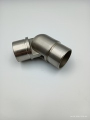 Stainless Steel Adjustable Elbow Satin Finish 42.4mm Tube