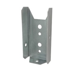 Galvanized 2×4 Fence Bracket Connector for Wood Post Deck Railing 20 Gauge (20)