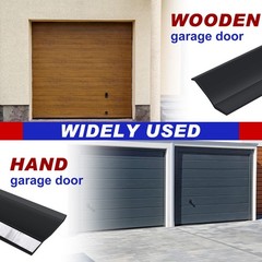 Nuogo Garage Door Seals Top and Sides 50 ft Weather 50 ft, Black
