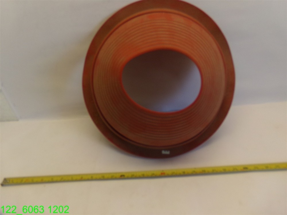 Dektite #8 Red Silicone Metal Roof Pipe Flashing, Round Base, Pipe Od 7″ – 13