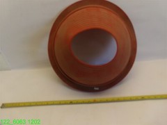 Dektite #8 Red Silicone Metal Roof Pipe Flashing, Round Base, Pipe Od 7″ – 13
