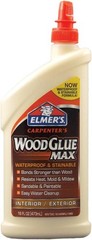 Extra-Strength Waterproof & Stainable Wood Glue Adhesive (16oz)