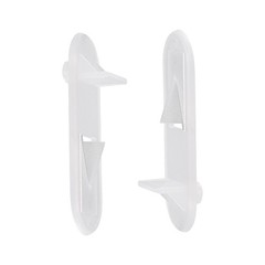 Plastic Shelf Support Pegs 7mm Shelf Locking Clips Shelf Bracket Peg Clear 20pcs