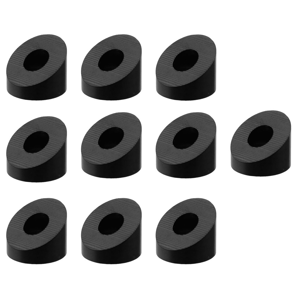 Antrader 1/4″ 30 Degree Black Angle Beveled Washer,Stainless Steel Cable Rail…