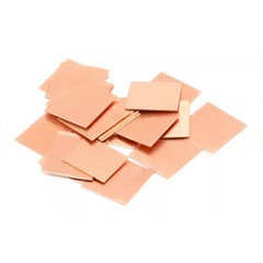 0.3mm – 6mm Thick T2 Pure Copper Plate Sheet Copper Block Laser Cut Many Sizes