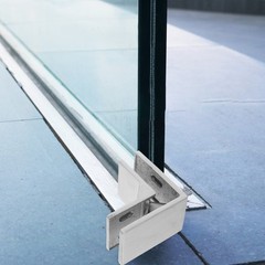 Stainless Steel Glass Railing Spigots 90 Degree Frameless Clamp Bracket for