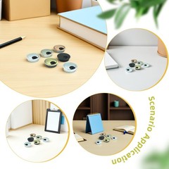 6 Pcs Desk Grommet Cable Caps Zinc Alloy Cord Organizer Cover for Computer Desk