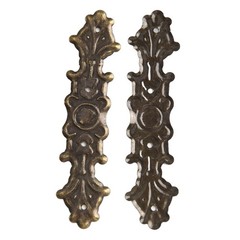 Design Zinc Alloy Corner Wooden Box Decorative Corner Set of 10