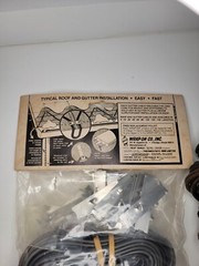 WRAP-ON Roof and Gutter Electric Deicing Cable 20 Foot 14020 Melt Ice Snow 160W