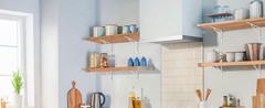 8 Pack L18 x H 12″ White Heavy Duty Shelf Brackets with Screws Metal Shelf Br…