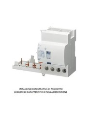 Gewiss Differential Block 4p in 25a Instant 500ma 0.5 acgw94424 3.5 Modules
