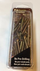 The Hillman Group 5935 Pro Crafter 6 by 1-1/2-Inch Wood Screw 50 Pc/box (Qty 4)
