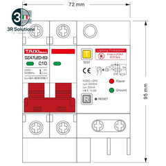 SPD Residual Current Automatic Switch With Overload RCD RCBO RCCB Co