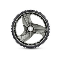 Lawn Mower Rear Drive Wheel 532433121 For Craftsman 917, 12×1.75