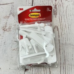 Command Medium Utility Hooks, Damage Free Hanging Wall Hooks with Adhesive…