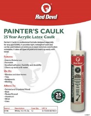 Red Devil 0746 Painters Caulk, 10.1 Fl Oz (Pack of 12), White