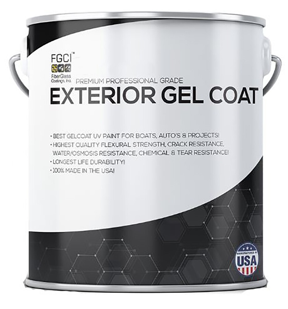Gelcoat “Professional Grade Exterior”, Gallon | w/ 2oz MEKP & 4oz Jar of Wax