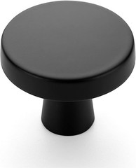 60 Pack Cabinet Knobs Drawer Pulls 1-1/4In Dresser Cupboard Hardware Matte Black