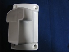 Multi-Angle Horizontal 3-1/2”x 2” “T Rail” Kit with Hidden Screws Vinyl WHITE