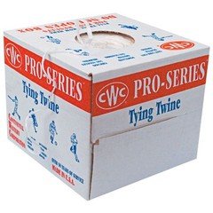 CWC Poly Twine – 1 Ply, 5500 Feet White (New Damaged Box)