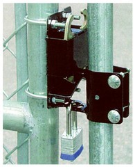 Gate Latch, Round Tube, 2-Way Lockable, 1.25 to 1.5-In. – S16100700