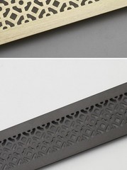 Aluminium Air Vent Grille Furniture Cabinet Metal Vent Cover Single Sided