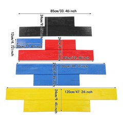 5 Pieces Concrete Molds For Wall & Floor Concrete Texturing Mold Concrete Molds