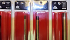 5 Pack Smith Cooper International pipe Nipple Stainless Steel 1/8″ X 5-1/8 “