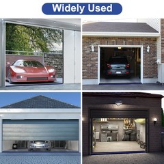 ToLanbbt 20Ft/6M Universal Garage Threshold 20 Ft (incl. 2 adhesives), Black