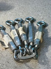 E864~ Lot of 5 Turnbuckle N221-754 5/16″ X 9″ SWL 130 lbs