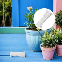 Cotton Rope Watering Device White Self Wicking Cord for Indoor Garden Plants