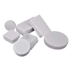 Furniture Tube Caps Inserts End Stoppers for Table Chair Leg Round / Rectangular