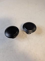 JOY DECOR 18 Pack Kitchen Cabinet Knobs Solid Drawer Single Hole, Matte Black