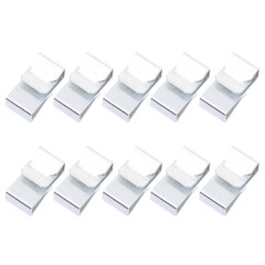 25PC Metal Wire Clips Trailer Clamp Fixators Clip Cord Holders Storage Fixing