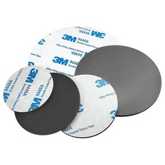 10-256x Rubber Solid Discs Self Adhesive Round Pad Sealing Cushioning Ø 5-150mm