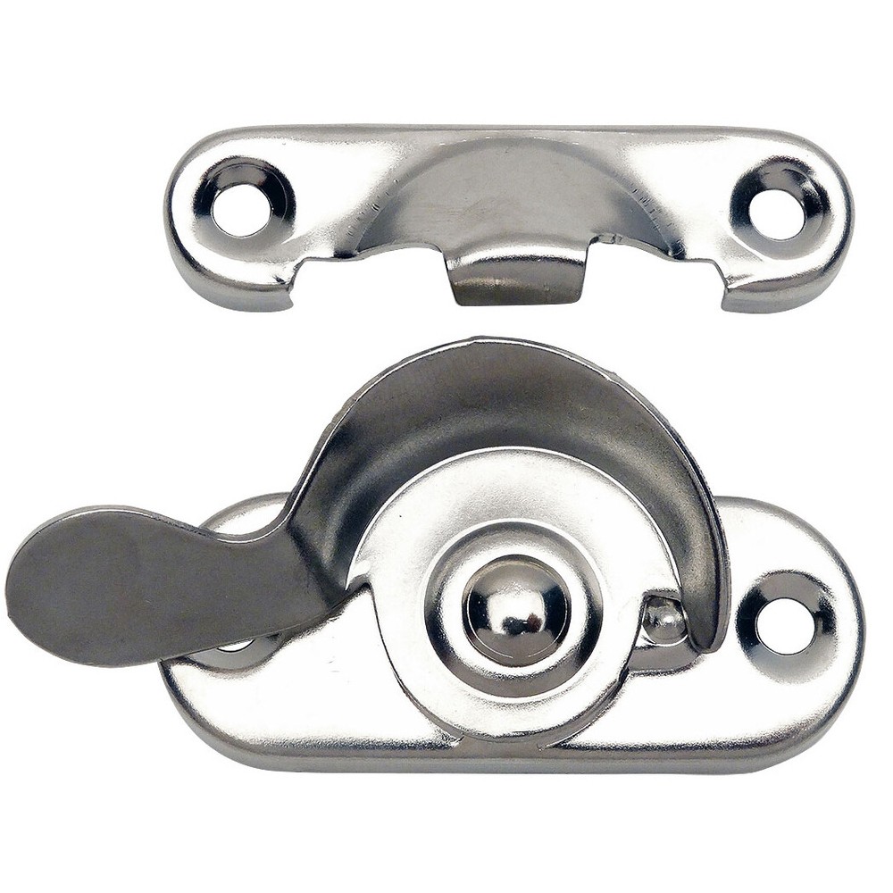 Designers Impressions Polished Chrome Window Sash Lock: 53737