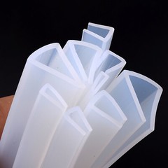 Silicone Rubber U Channel Seal Strip Edge Trim Protection Seal Window Seal Strip