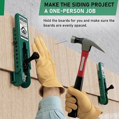 Siding Installation Tools, Siding Mounting Kit for Use with 5/16Inch Fiber Ce…