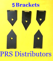 5 Pieces Metal Brackets in two different sizes 2 smaller and 3 longer